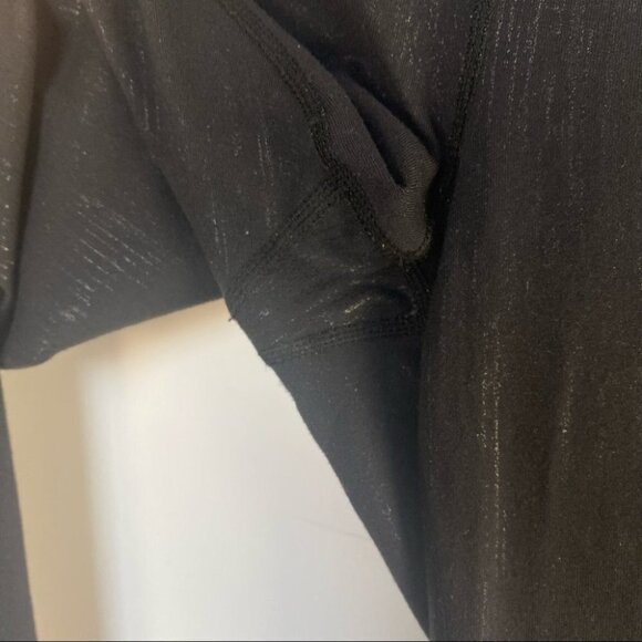 Athleta Crackle Chaturanga Metallic Leggings Style 159874 Size XSmall - Picture 4 of 10